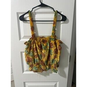 Anthropology Cherry tank top